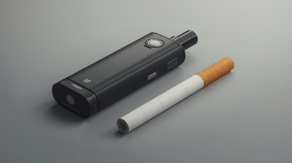 Roken risico hart- en vaatziekten e-sigaret, vapen en normale sigaret.