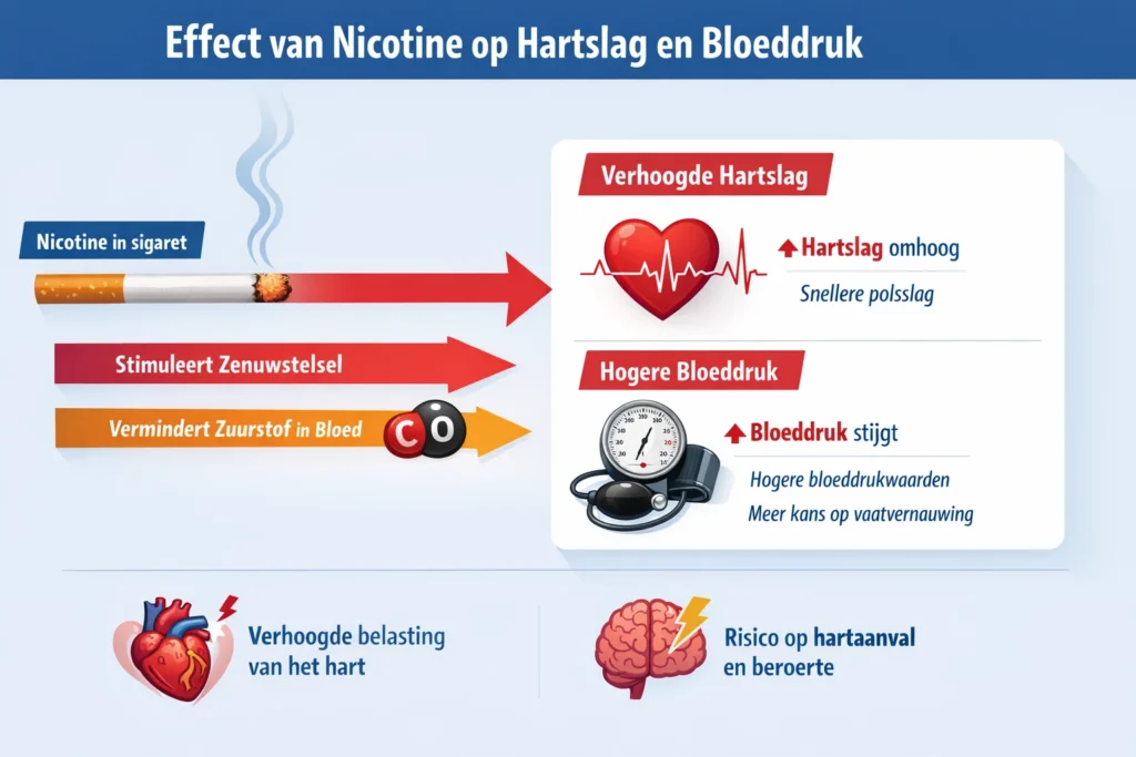 Effect nicotine op bloeddruk en hartslag_resultaat