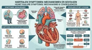 Hartfalen symptomen zoals benauwdheid en vochtophoping bij hartfalen behandeling en diagnose