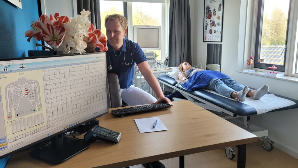 Hartfilm (ECG) Hartscreening, hart controle en hart check in Noord Nederland Drachten, Friesland