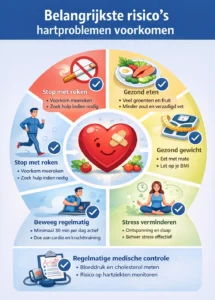 belangrijkste risico’s hartproblemen voorkomen preventie infographic_resultaat
