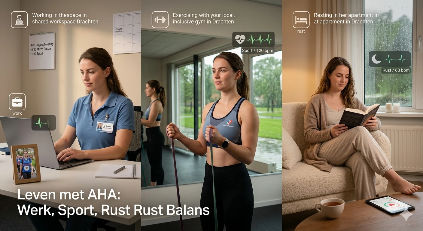 dagelijks leven met aangeboren hartafwijking werk en sport balans